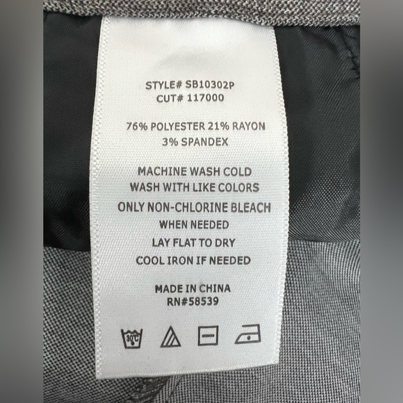 Kut From The Kloth Women's Heather Brown Trousers Size 4P - Picture 11 of 12